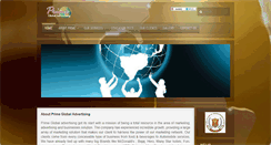 Desktop Screenshot of primeglobaladvertising.com